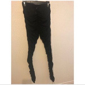 Sheer Mesh Cringes Soft Fitted Bodycon pants